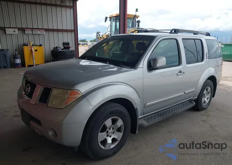 2007 Nissan Pathfinder Se z USA, uszkodzony, nr VIN 5N1AR18U87C630604